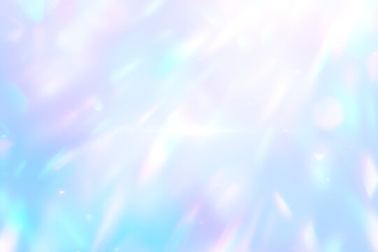 光の反射のキラキラの背景