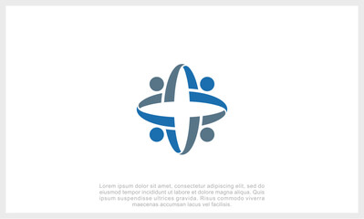 Obraz premium Human resources concept, target market and audience, focus group, public relations, vector icon - Vector