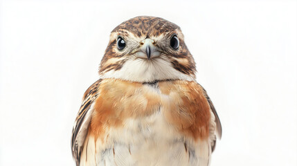 Obraz premium Bird isolated on white background.