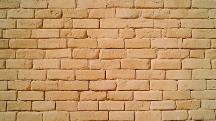 Obraz premium Light Beige Brick Wall Texture Background Perfect for Design Projects