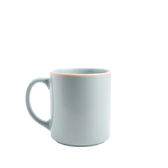Sublimated Mug - 11oz Blank Ceramic Coffee Cup isolated on transparent background
