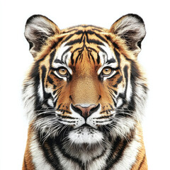 Obraz premium Close up of majestic tiger with intense gaze