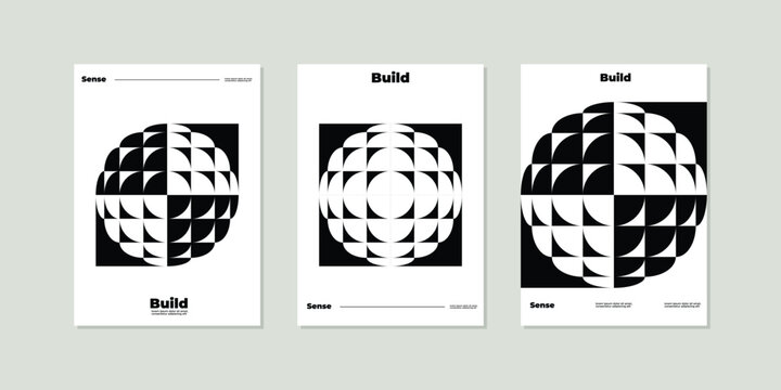 Modern Geometric Business Presentation Templates. Minimalist Geometric Cover. Flyer Design. Poster. Banner. Background. Brochure. Catalog. Magazine. Notebook.