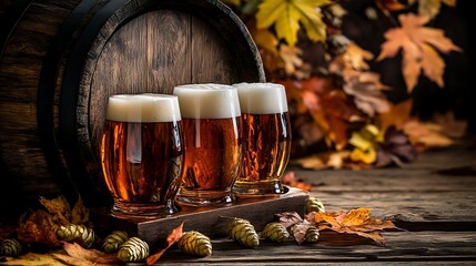 Autumnal Beer Tasting: A Cozy Fall Beverage Experience