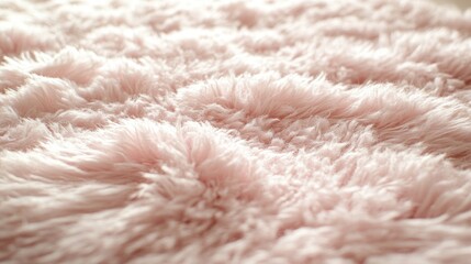 Fototapeta premium Soft Pink Fluffy Fur Texture Background