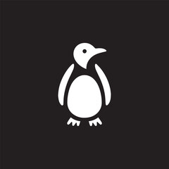 Minimalist Penguin Logo.