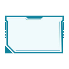 Futuristic Banner Interface