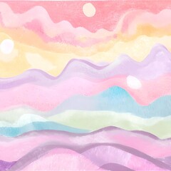 colourful background with watercolour 