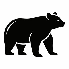 Obraz premium vector illustration of a bear