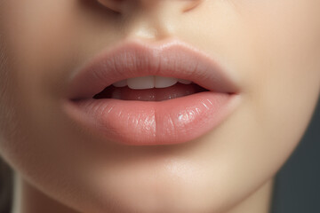 close up of a woman lips, lively, in good condition, healthy, energetic, beautiful, normal.
