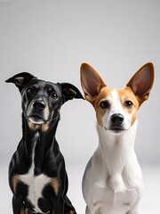 Obraz premium two jack russell terrier puppies