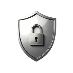 Secure Shield: Data Protection Icon isolated on transparent background