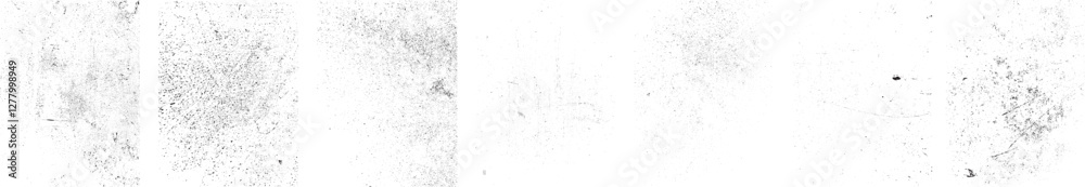 Poster Grunge textures set. Collection of vector, distress, textures .Simply Place grungy textured overlay over any Object to Create grunge ,dirty effect .Various distressed texture for your design.