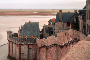 Mont Saint-Michel at Low Tide
