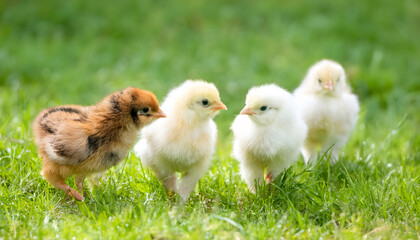 Fototapeta premium ひよこたち