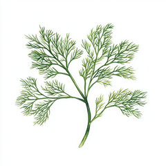 Fototapeta premium Realistic boho illustration shows freshness and natural style