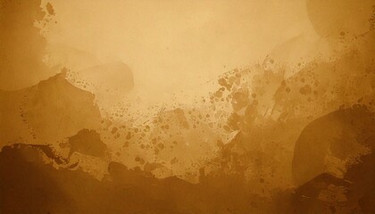 Background Light brown gradient watercolor texture with scratches and irregularities