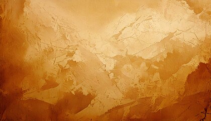 Background Light brown gradient watercolor texture with scratches and irregularities