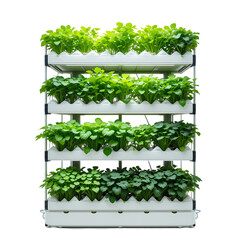 Obraz premium Vertical Garden: Grow Your Own Food! isolated on transparent background