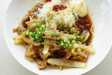 Fototapeta premium 豚肉の生姜焼き