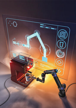 Digital twin, illustration