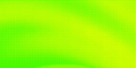 Dots halftone yellow green color pattern gradient texture background. Green dots background vector Illustration