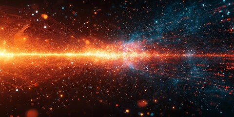 Fototapeta premium Quantum vs Classical Machine Learning: A Speedup Comparison