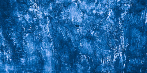 blue grungy texture wall background
