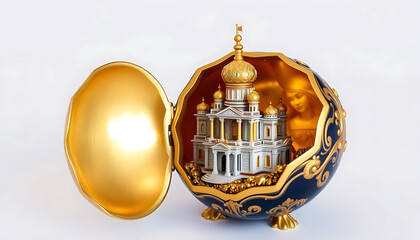 Obraz premium golden key in a cage