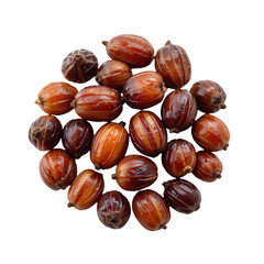 Obraz premium Dried Rosehips: Bulk, Organic, Herbal Tea isolated on transparent background