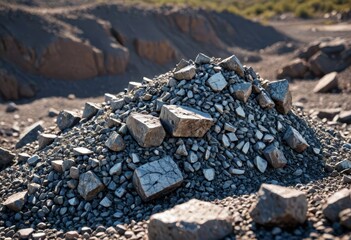 Rare geological sample revealing vibrant mineral composition of lithium and strategic rare earth metal deposits