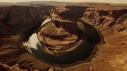 Serene desert oasis with gentle water ripples, lush palm trees surrounding a tranquil pool, ideal for relaxation and reflection.