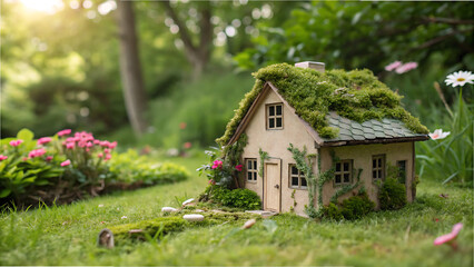 small house in the woods