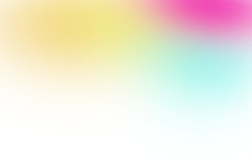 Colorful gradient design on transparent background