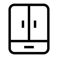furniture thin icon