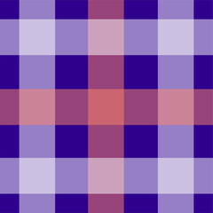seamless plaid pattern in shades of blue, purple, and red. This digital abstract tartan design is ideal for fabric prints, textiles, wallpapers, backgrounds, and modern graphic projects.