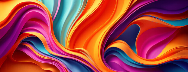 Fototapeta premium Abstract colorful wallpaper texture background. 3D wallpaper art. Modern artwork. Wall art. 