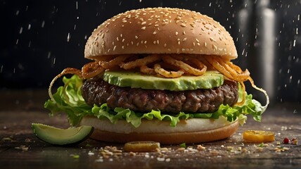 Juicy Beef Burger