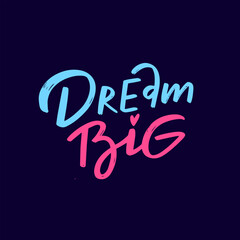 Inspiring Quote Embrace your dreams and aspire to dream big with bold typography that captivates