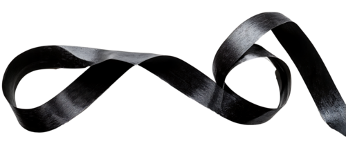 Black rubber tape isolated on white background.PNG