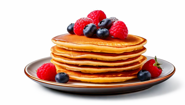 Berry Pan cake - Powered by Adobe