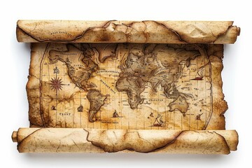 old map of the world