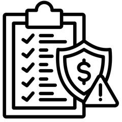 Risk Management Icon