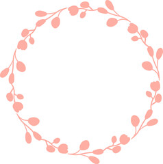 Valentine’s Day Floral Frame with Roses