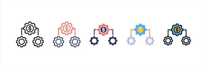 Synergy Multistyle Icon Set