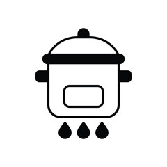 Casserole vector icon