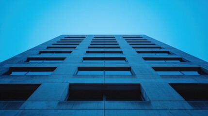 Federal Reserve building with clear evening sky. Featuring financial stability and economic oversight