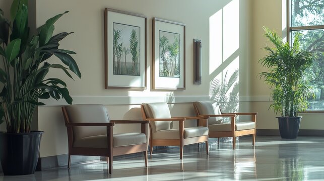 Elder abuse awareness poster in a nursing home lobby. Featuring vigilance and education