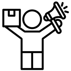 Influencer Marketing Icon