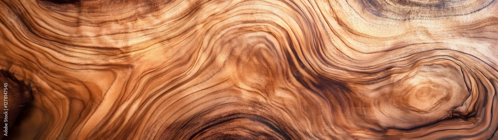 Poster captivating close up view of a weathered wooden surface showcasing intricate swirling patterns natur